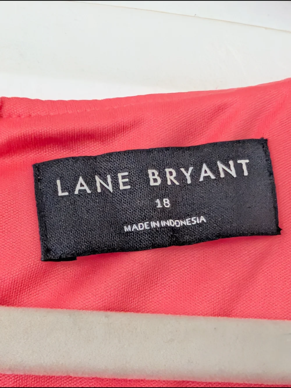 Lane Bryant Coral Pink High-Low Ruffle Dress - Picture 5 of 13